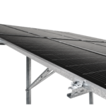 Estrutura para placas solares, para solo. Linha Prime modular SSM do Brasil